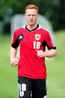 Season 13-14 Prints: Bristol City FC: Pre-Season Training in Action with Ryan Taylor