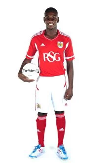 Images Dated 30th June 2011: Bristol City FC: Revealing the New Kit for Season 11-12