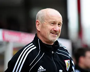 Bristol City FC: Richard Kelly Coaches Team During Bristol City V Middlesbrough Match, Npower Championship (09/03/2013)