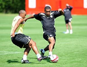 Images Dated 3rd July 2009: Bristol City FC: On the Road to Glory - Pre-Season Training 09-10