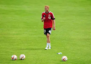 Training Prints: Bristol City FC: Ryan Taylor in Action during Pre-Season Training, July 2012
