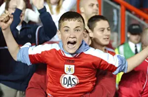 Bristol City V Hartlepool 03-04 Prints: Bristol City FC: A Sea of Unwavering Passion and Pride - Devoted Fans Unyielding Support