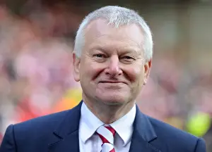 Bristol City V West Ham Prints: Bristol City FC: Stephen Lansdown Speaks to the BBC During Bristol City vs West Ham United FA Cup Match