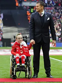 Bristol City FC: Steve Cotterill and Oskar Pycroft Celebrate Johnstone's Paint Trophy Victory at Wembley Stadium