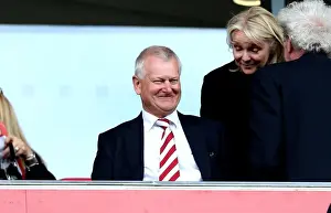 Bristol City V Queens Park Rangers Prints: Bristol City FC: Steve Lansdown at Ashton Gate during Bristol City vs Queens Park Rangers