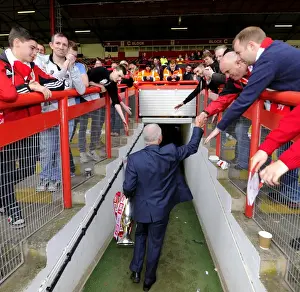 Bristol City FC: Steve Lansdown and Fans Celebrate League One Victory