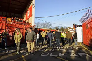 Bristol City V Stevenage Prints: Bristol City FC: Thousands of Fans Gather at Ashton Gate for Sky Bet League One Clash vs