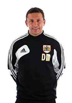 Framed Print : Bristol City FC: Training Sessions with Christian Ribeiro and Alan Hughes at Ashton Gate Stadium