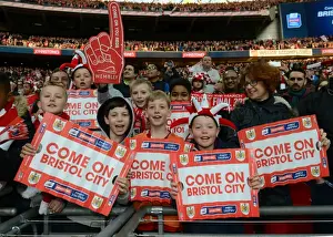 Bristol City FC: Triumphant Fans Celebrate at Wembley after Winning Johnstone Paint Trophy vs Walsall (22/03/2015)