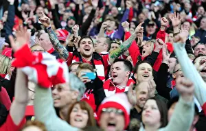Bristol City FC: Triumphant Moment at Wembley - Johnstone's Paint Trophy Victory Celebrations