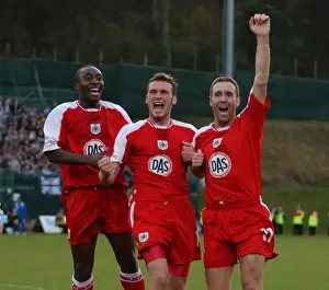 Bristol City FC: Unforgettable Moment - Lee Miller's Goal Celebration (03-04)