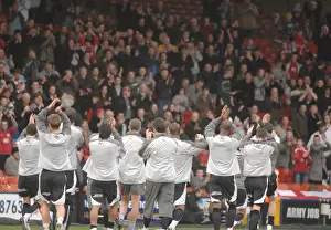 Framed Print : Bristol City FC: Unified Pride of the Fans vs Crystal Palace