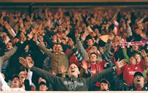 Images Dated 31st October 2007: Bristol City FC: Unwavering Passion of Devoted Fans