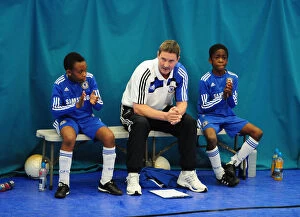 Chelsea Collection: Bristol City FC vs. Chelsea: High-Stakes Clash at the Academy Futsal Tournament - Season 09-10
