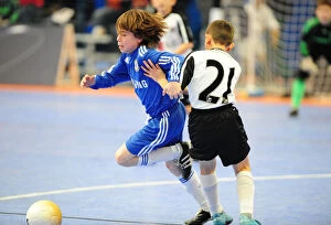 Chelsea Collection: Bristol City FC vs. Chelsea: Thrilling Futsal Showdown - Academy Tournament, Season 09-10
