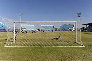 Extension Gunners V Bristol City Prints: Bristol City FC vs. Extension Gunners: Football Rivalry at Botswana National Stadium (July 2014)