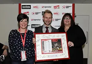 Bristol City V Gillingham Prints: Bristol City FC vs. Gillingham: Man of the Match Presentations (01/03/2014)