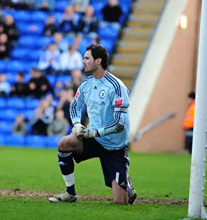 Peterborough V Bristol City Prints: Bristol City FC vs Peterborough: Joe Lewis Save - Championship Match, 2010