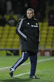 Watford V Bristol City Replay Prints: Bristol City FC at Watford: John Pemberton Leads the Team in FA Cup Replay