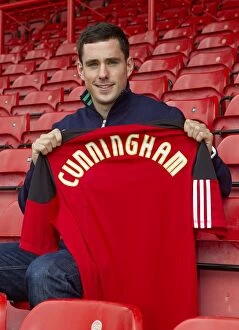 Images Dated 5th July 2012: Bristol City FC Welcomes New Signing Greg Cunningham Ahead of Pre-Season Training