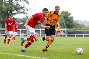 Framed Print : Bristol City FC: Wes Burns in Action during Pre-Season Community Match against Keynsham Town Framed Print : Bristol City FC: Wes Burns in Action during Pre-Season Community Match against Keynsham Town