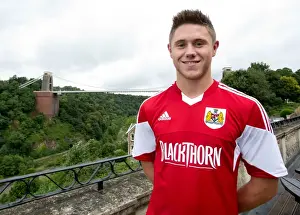 Head Shot Prints: Bristol City FC: Wes Burns at Avon Gorge - Football Team Head Shots