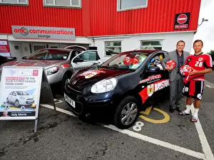 Open Day Prints: Bristol City FC: Wessex Garages Surprise - A Car Full of Footballs with Jody Morris