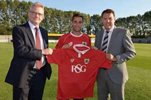 Images Dated 9th July 2014: Bristol City FC at Woodspring Stadium: Pre-Season Friendly Against Weston Super Mare (09.07.2014)