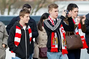 Bristol City FC's Glory: Johnstones Paint Trophy Victory at Wembley Stadium (Fans Celebrating)