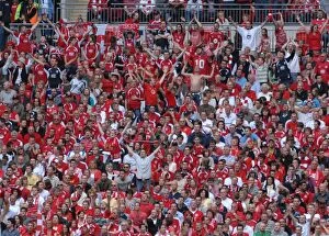 Images Dated 24th May 2008: Bristol City FC's Play-Off Final Triumph: Season 07-08 - The Thrilling Moment of Victory