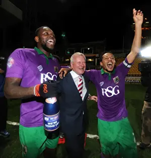 Bristol City FC's Promotion Celebration: Jay Emmanuel-Thomas