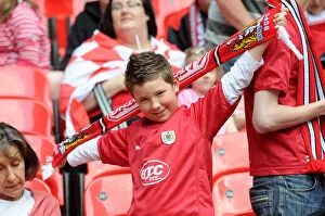 Images Dated 24th May 2008: Bristol City FC's Thrilling Play-Off Final Victory - Season 07-08
