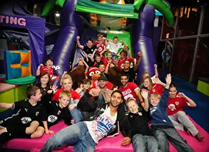 City Redz Christmas Party At Jump Prints: Bristol City First Team: 09-10 Holiday Cheer at Jump - City Redz Christmas Party