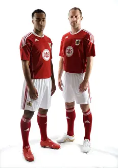 Framed Print : Bristol City First Team: 09-10 Season Finale - New Kit Reveal