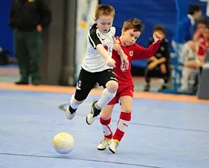 Academy Prints: Bristol City First Team: 09-10 Season - Triumph at the Academy Futsal Tournament