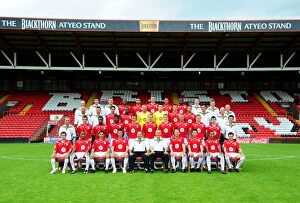 Team Photo 09-10 Collection: Bristol City First Team: 09-10 Unified Season Photo