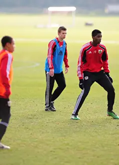 Academy Training Prints: Bristol City First Team: 2010-11 - Nurturing Tomorrow's Football Stars: Academy Training