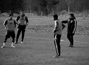Framed Print : Bristol City First Team: 2010-11 - Nurturing Tomorrow's Football Stars: Academy Training