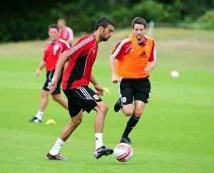 Images Dated 2nd July 2010: Bristol City First Team: 2010-2011 Pre-Season Training
