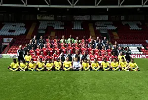 Framed Print : Bristol City First Team: 2011-2012 Season Unified Team Photo