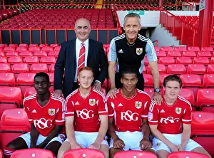 Framed Print : Bristol City First Team: 2011-2012 Season - Unified Team Photo