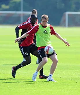 Bristol City First Team: Kick-Starting the 10-11 Season - Intense Training Sessions Begin (Training 2-9-10)