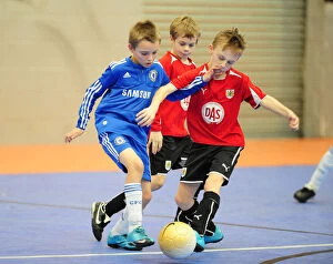 Chelsea Collection: Bristol City First Team: Academy Futsal Champions - Season 09-10