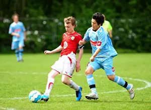 Bristol City Academy Tournament Prints: Bristol City First Team at the Academy Tournament (Season 09-10)