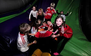 Images Dated 19th December 2011: Bristol City First Team: Cty Redz Christmas Party - Holiday Cheer (Season 11-12)