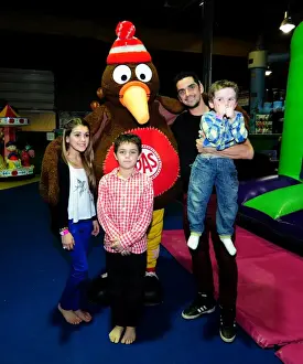 Cty Redz Christmas Party Prints: Bristol City First Team: Cty Redz Christmas Party - Season 11-12
