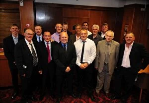 Images Dated 14th April 2011: Bristol City First Team: Freight Rover Trophy Reunion - Celebrating Glory from Season 10-11