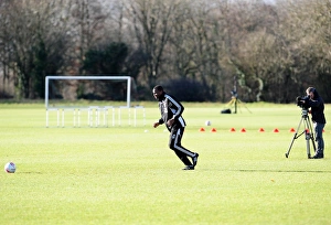 Bristol City First Team: Gear Up for Training, January 2011 - Season 10-11