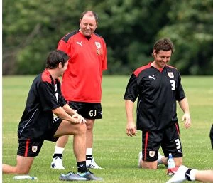 Pre-Season Training Collection: Bristol City First Team: Gearing Up for the 08-09 Season - Pre-Season Training
