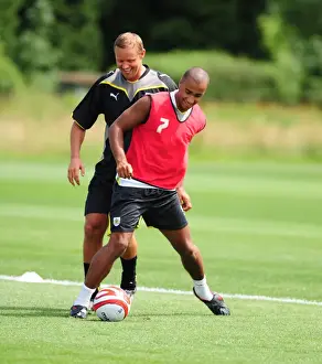 Pre-Season Training Prints: Bristol City First Team: Gearing Up for the 09-10 Season - Pre-Season Training